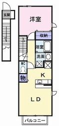 別府駅 徒歩13分 2階の物件間取画像